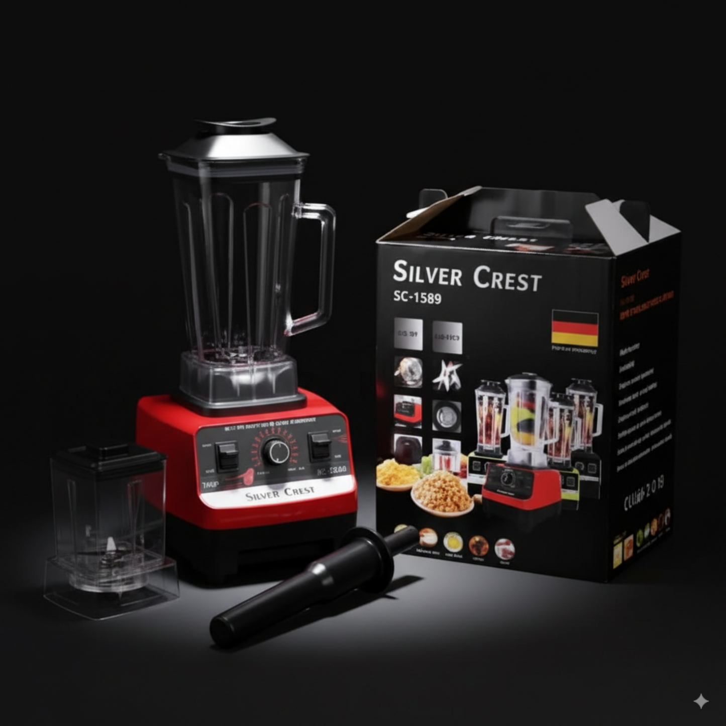 اكتشف قوة الخلاط الألماني كريست سيلفر: الوحش اللي يحول مطبخك لعالم من الإبداع والطعم الرائع في ثواني!